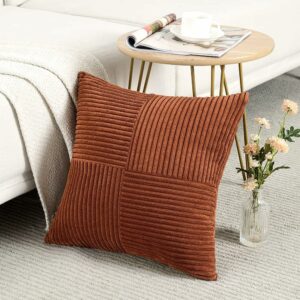 Fancy Homi Rust Boho Throw Pillow Covers