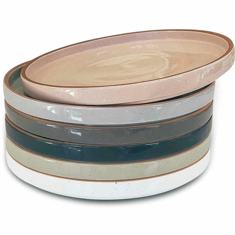 Mora Ceramic Plates Set - Assorted Neutrals