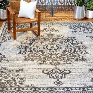 Nicole Miller Patio Medallion Area Rug