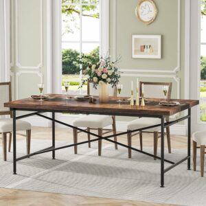 Tribesigns 63-inch Industrial Dining Table